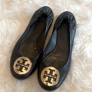Size 7.5 Tory Burch slip on flats